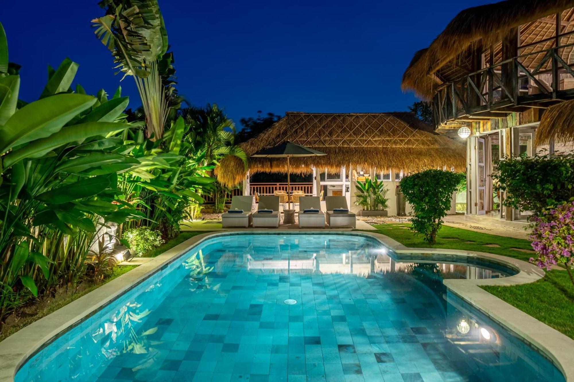 Balangan Beach Villa Idaman Bungalows Jimbaran Kültér fotó