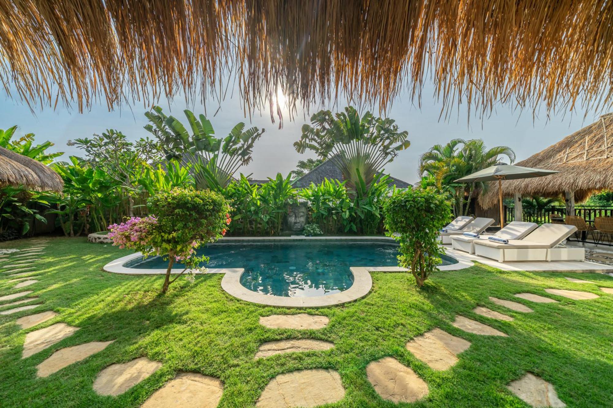 Balangan Beach Villa Idaman Bungalows Jimbaran Kültér fotó