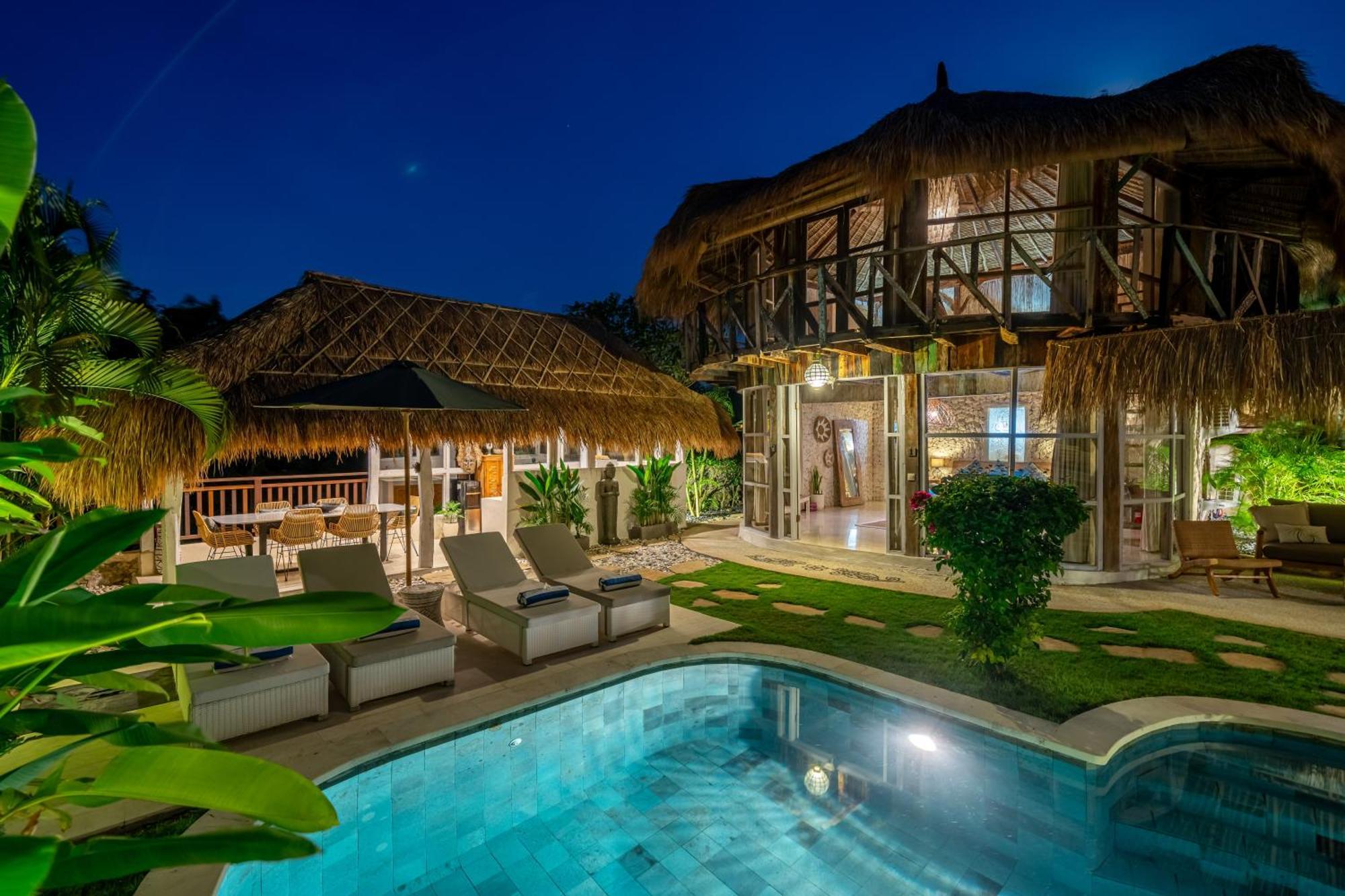 Balangan Beach Villa Idaman Bungalows Jimbaran Kültér fotó