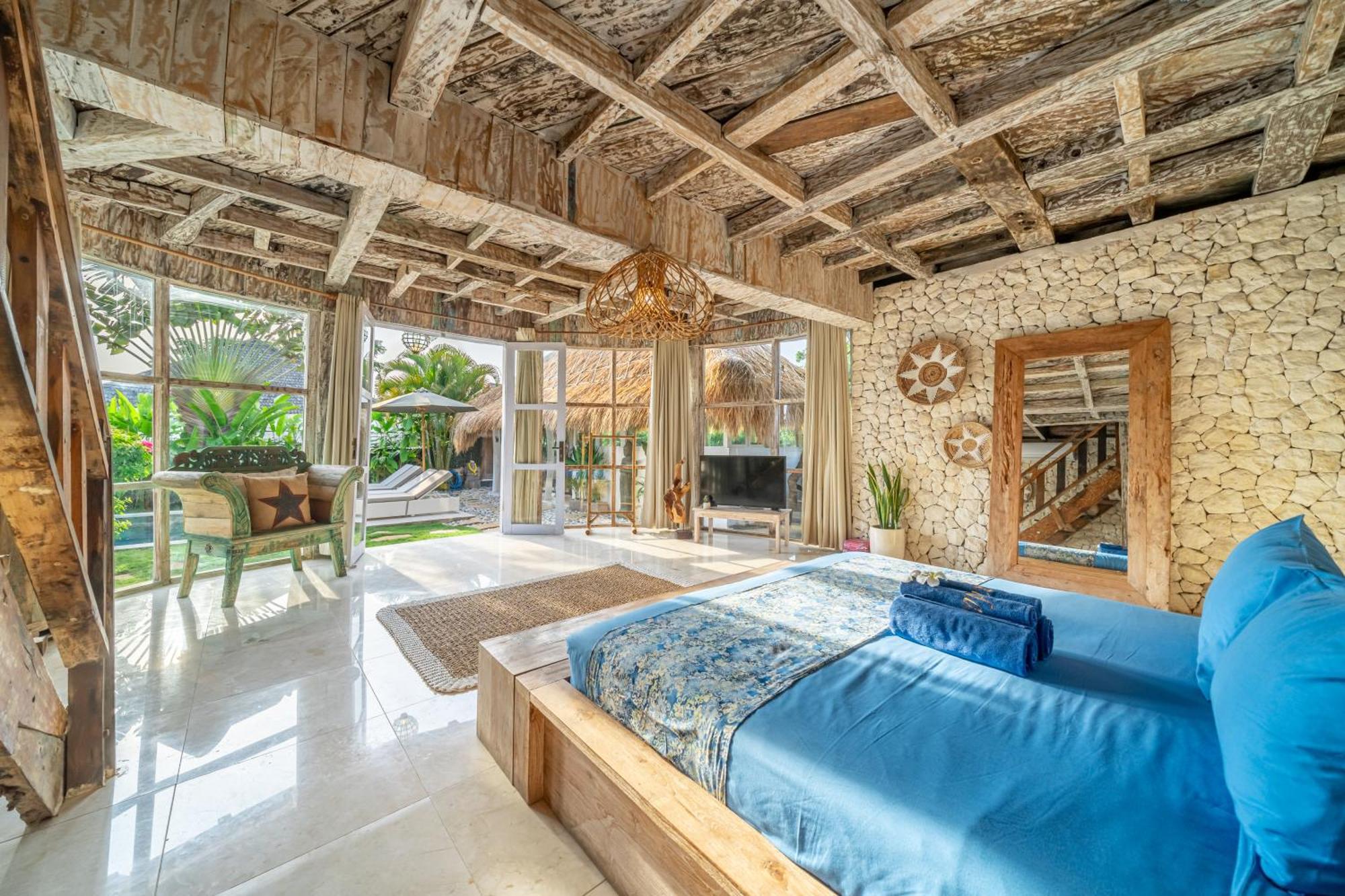 Balangan Beach Villa Idaman Bungalows Jimbaran Kültér fotó