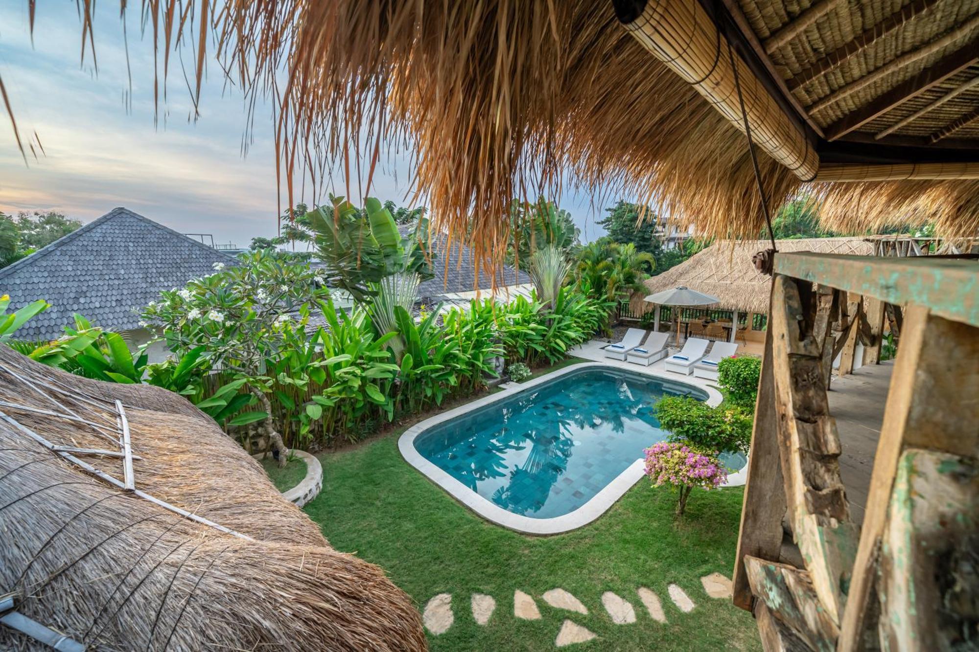 Balangan Beach Villa Idaman Bungalows Jimbaran Kültér fotó