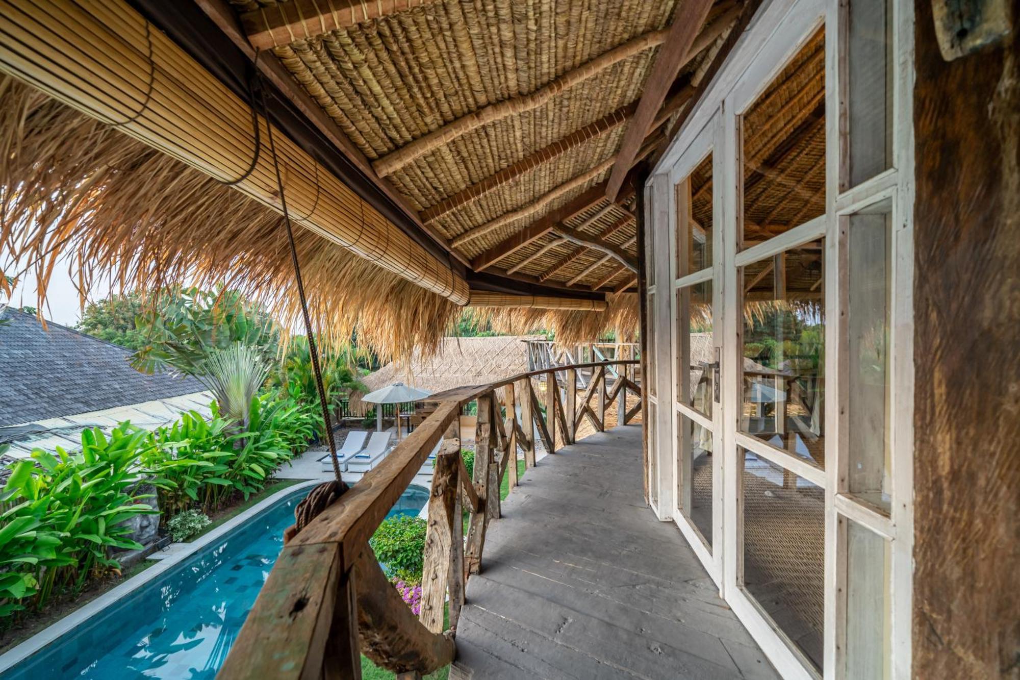 Balangan Beach Villa Idaman Bungalows Jimbaran Kültér fotó