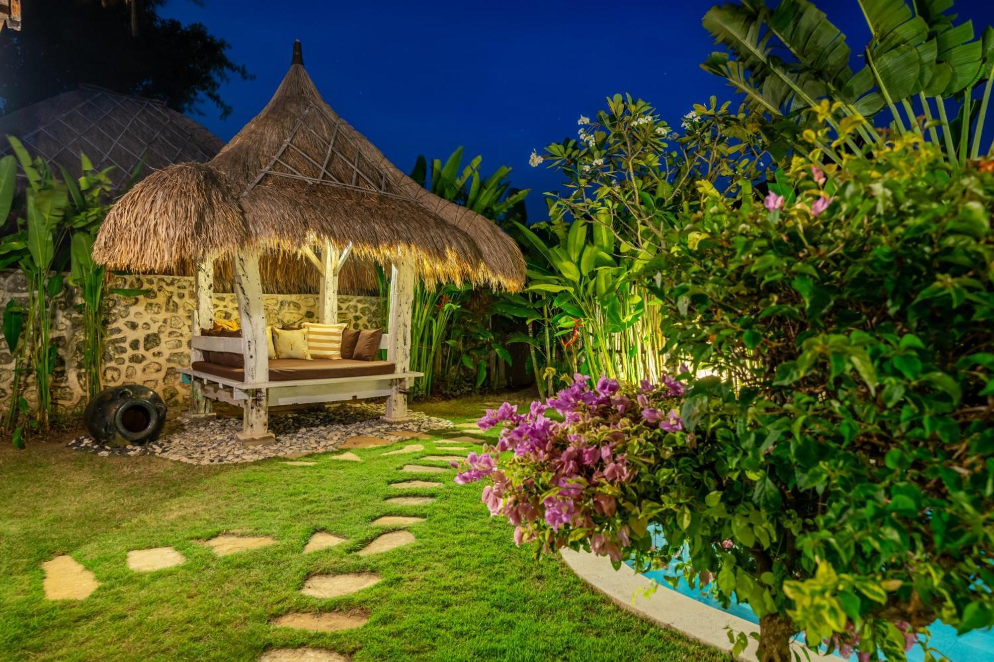 Balangan Beach Villa Idaman Bungalows Jimbaran Kültér fotó